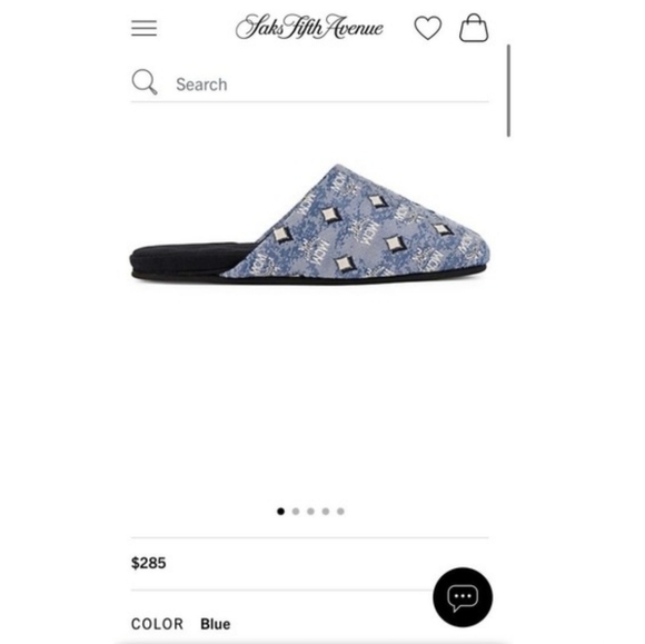 NEW MCM Slippers Monogram With Dust Bag, Box, Care Card Size Womens 7-7.5 Cotton - Picture 15 of 16